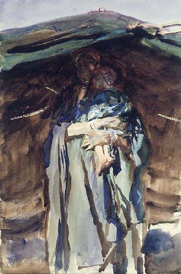 John Singer Sargent Bedouin Mother France oil painting art